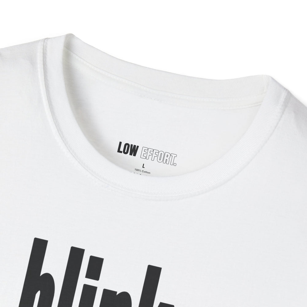 blink if you want me